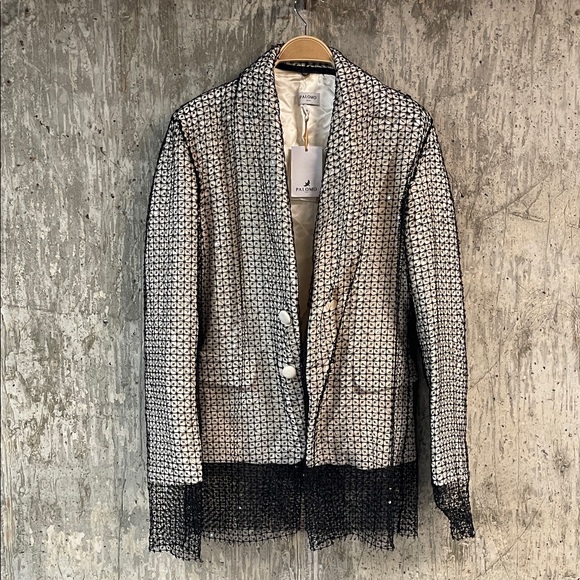 Palomo Jackets & Blazers - PALOMO SPAIN Women's Blazer Jacket Size M in Beige